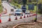 Roadworks on a British Highway