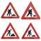 Roadworks Signs In Germany