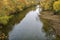 Roanoke River During Autumn Foliage