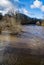 Roanoke River Winter Flooding Debris