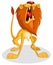 Roaring lion