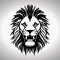 Roaring Lion vector Art Illustration