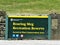 Roaring Meg Recreation Reserve Signboard