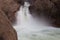 Roaring River Falls shown in early fall in Kings Canyon National