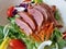 Roast duck salad