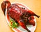 Roast duck traditional chinese cuisine