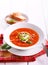 Roast pepper and tomato soup