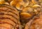 Roast pork with sliced â€‹â€‹mushrooms