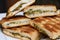 Roasted artichoke sandwich
