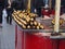 Roasted chestnut vendor, Istanbul