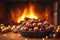 Roasted Chestnuts and Christmas Hearth