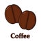 Roasted Coffee Beans Cartoon