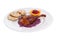 Roasted duck with red cabbage
