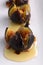 Roasted Figs in Mascarpone Cheese Honey and Hazelnuts