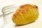 Roasted Hasselback potato