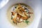 Roasted Parsnip Soup with Parsnip Crisps