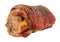 Roasted rolled lamb breast meat