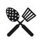 Roasting utensil cutlery icon vector illustration design