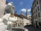 The Robba Fountain and the Ljubljana Cathedral