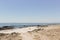 Robben Island seen from Sea Point Cape Town, South Africa