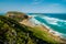 Robberg nature reserve near plettenberg bay indian ocean waves. South african beautiful landscape, South Africa, Garden route.