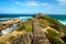 Robberg nature reserve near plettenberg bay indian ocean waves. South african beautiful landscape, South Africa, Garden route.