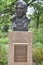 Robert Burns at Hawkins Sculpture Walk at McGovern Centennial Gardens, Hermann Park in Houston, Texas