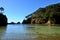 Roberton Island in the Bay of Islands New Zealand