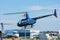Robinson R44 Raven II helicopter at Zurich airport