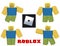 Roblox new logo and character
