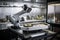 robo-chef, preparing meal with robotic precision and speed
