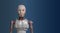 Robot ai artificial intelligence female woman lady person change innovation technology futurist robot ai