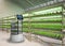 Robot assistant in light growth indoor farm