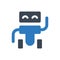 Robot assistants icon