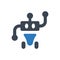 Robot assistants icon