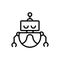 Robot autonomous technology character artificial machine linear design