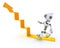 Robot climbing a graph