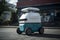 robot delivery in the city. Generation AI