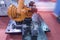 Robot drilling machine drill