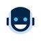 Robot Face Icon Smiling Face Laugh Emotion Robotic Emoji
