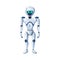 Robot future assistant helper isolated cyborg toy