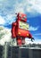 Robot giant tin toy