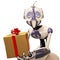 Robot and gift
