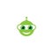 Robot green logo vector icon illustration