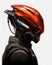 Robot helmet, cyborg, sci-fi armor