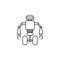 robot icon.Element of popular robot icon. Premium quality graphic design. Signs, symbols collection icon for websites, web design,