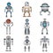 Robot icons