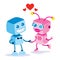 Robot Love Couple