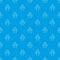 Robot monkey pattern vector seamless blue