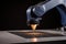 robot, printing small part using selective laser sintering technology
